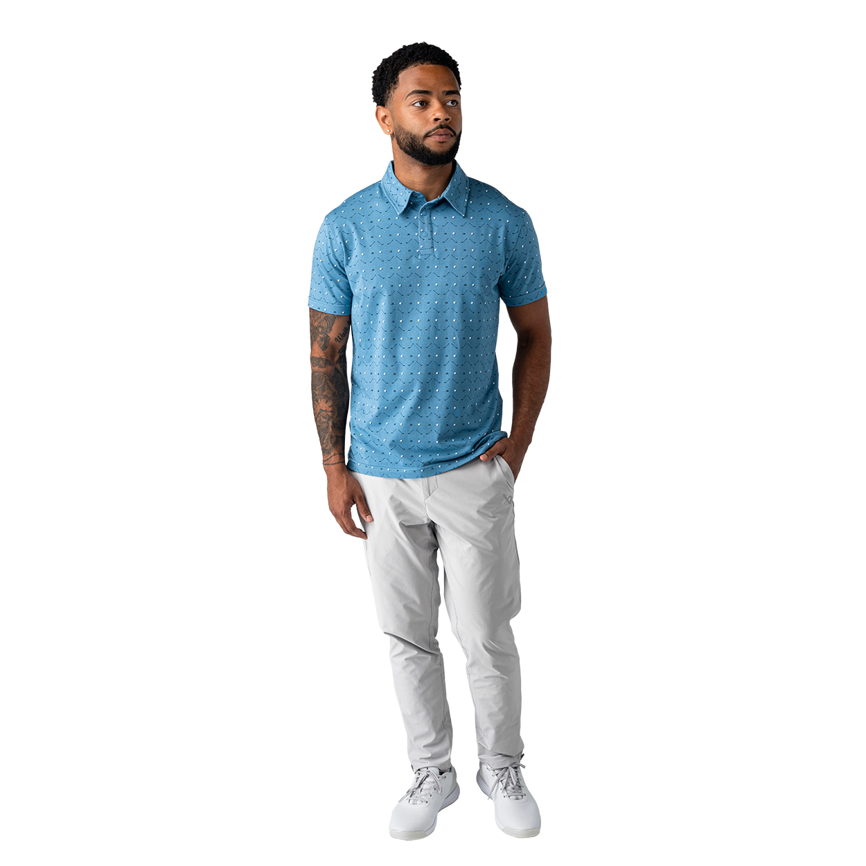 bauer-runoff-polo-performance-da-golf-uomo image 7