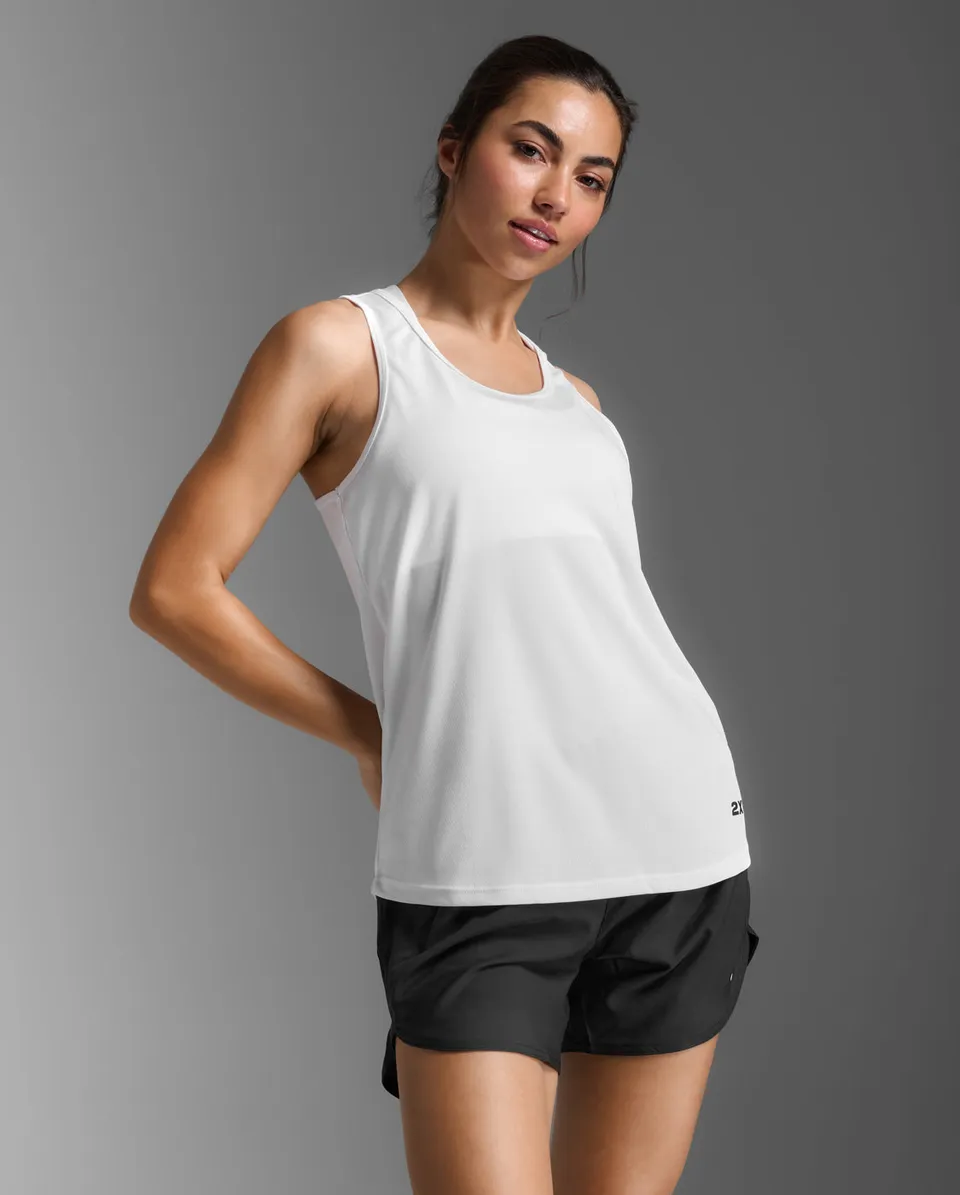 2xu-aspire-singlet-donna-canotta-training-bianca image 1