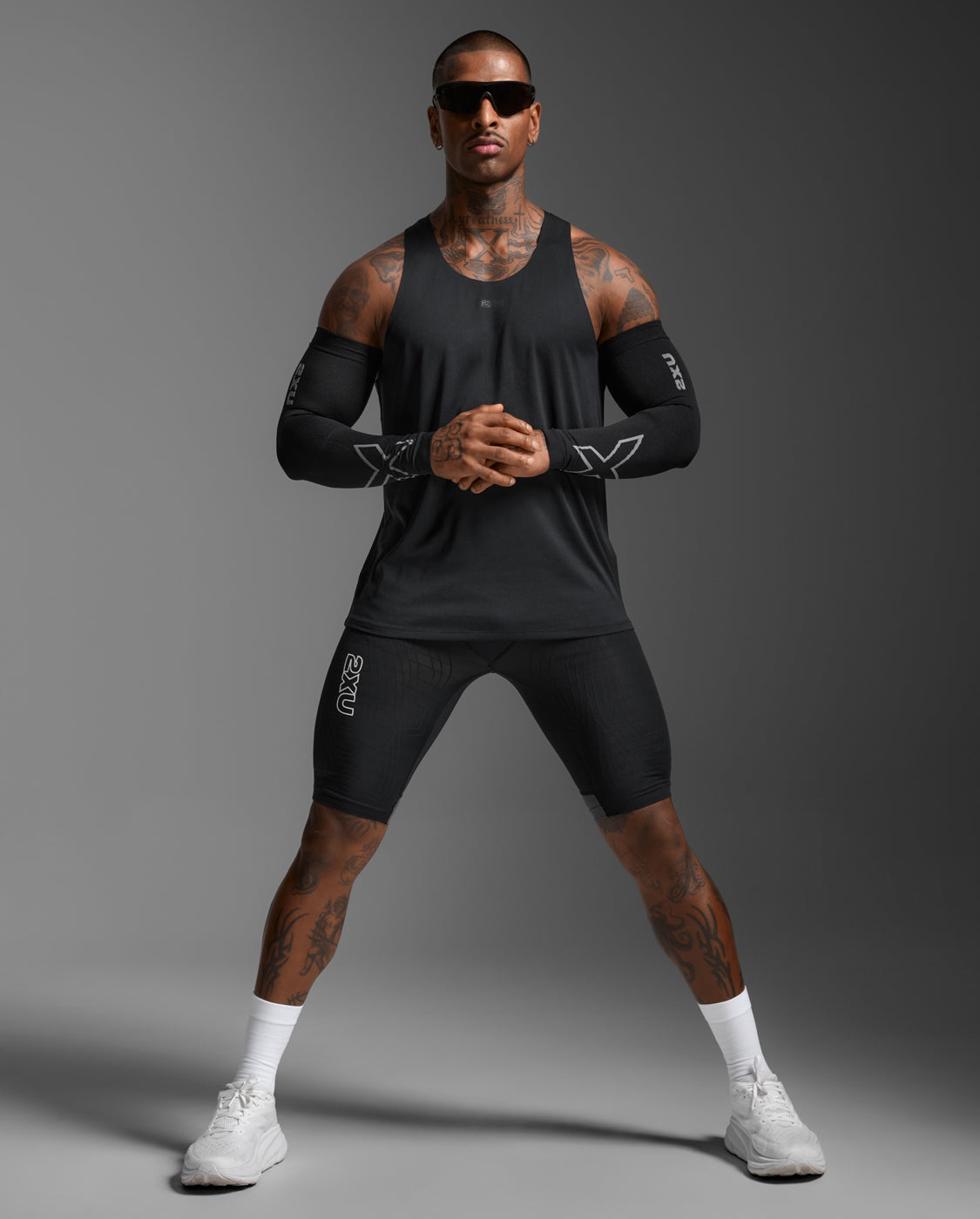 2xu-light-speed-tech-singlet-canotta-running-nero-ultraleggera-riflettente image 6