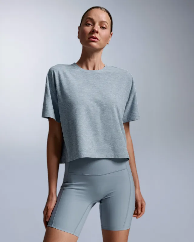 2xu-form-soft-jersey-relaxed-tee-t-shirt-donna-azzurro image 1