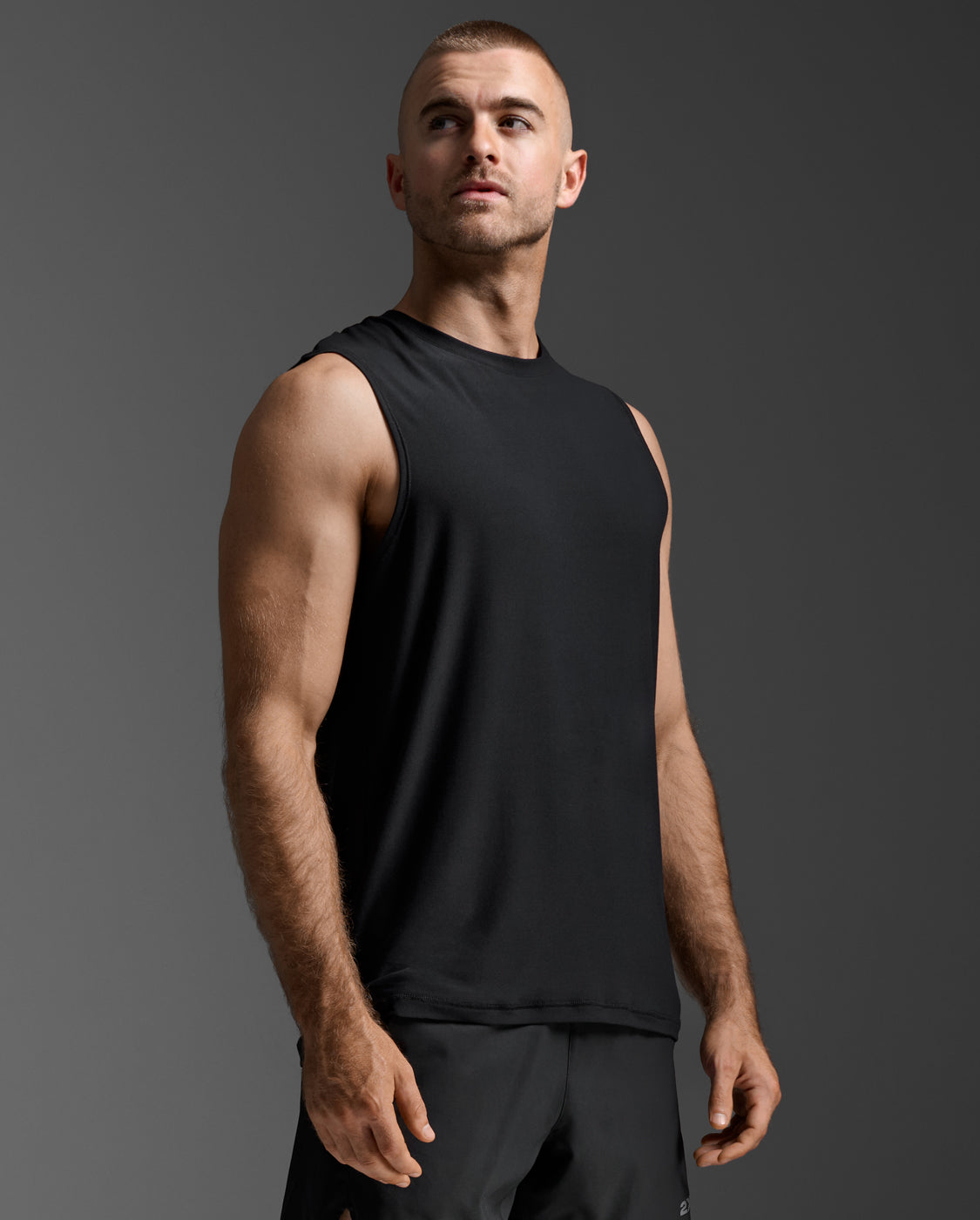 2xu-signature-tank-uomo-nero image 5
