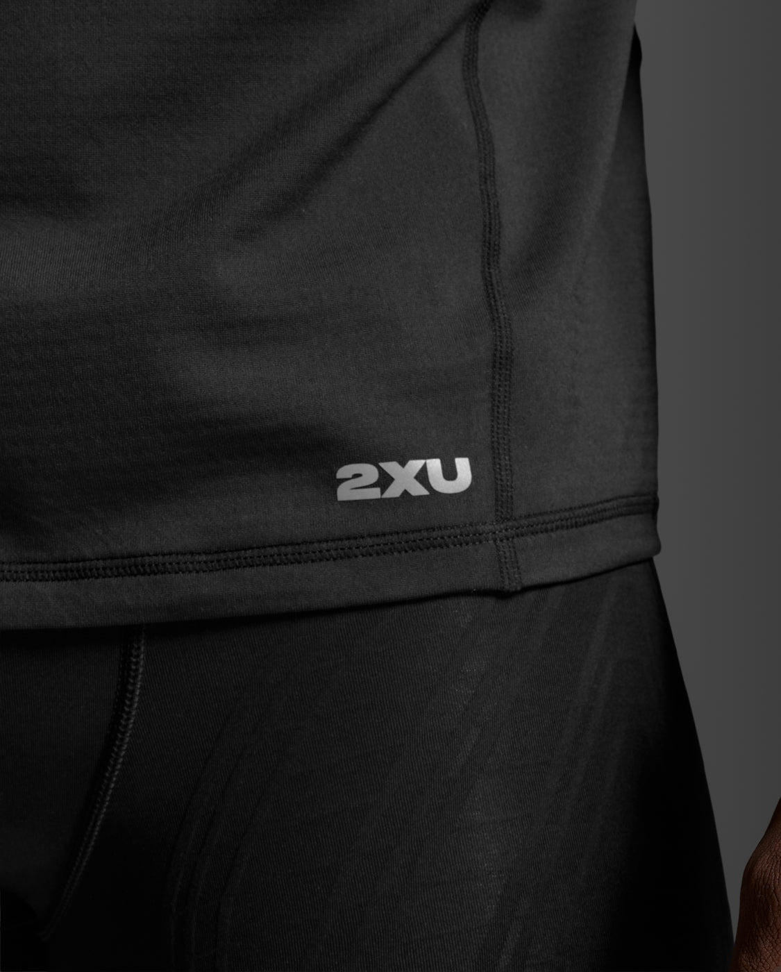 2xu-ignition-grid-base-layer-termico-nero-slim-fit image 6