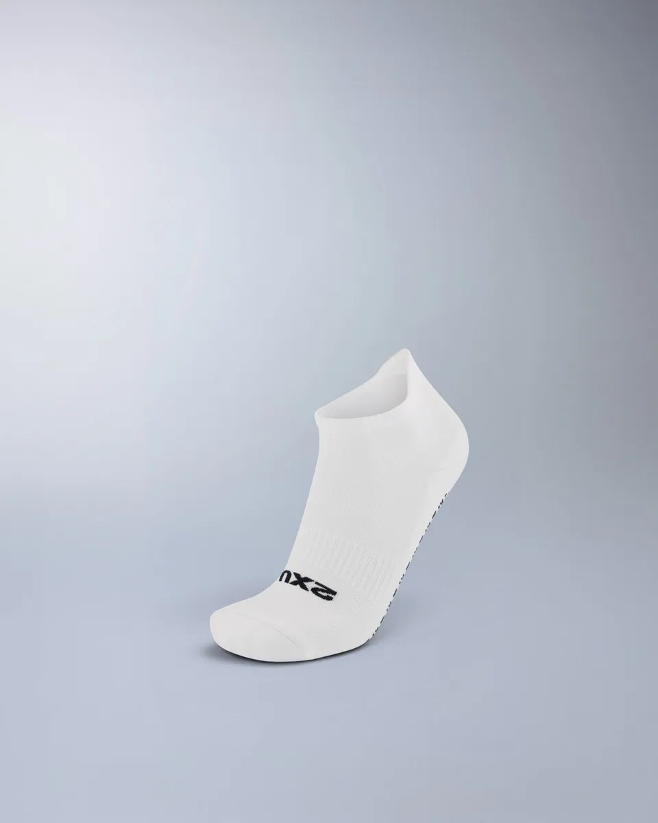 2xu-performance-calze-grip-caviglia-bianche-unisex image 1