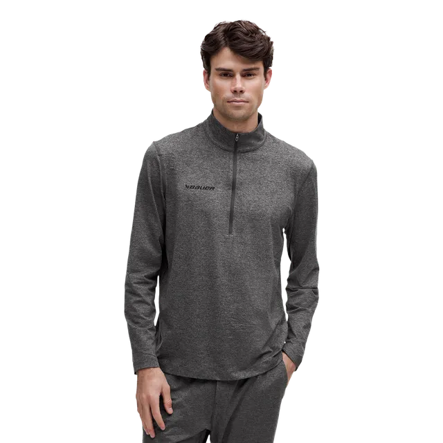 bauer-x-lululemon-soft-jersey-half-zip-felpa-uomo image 1