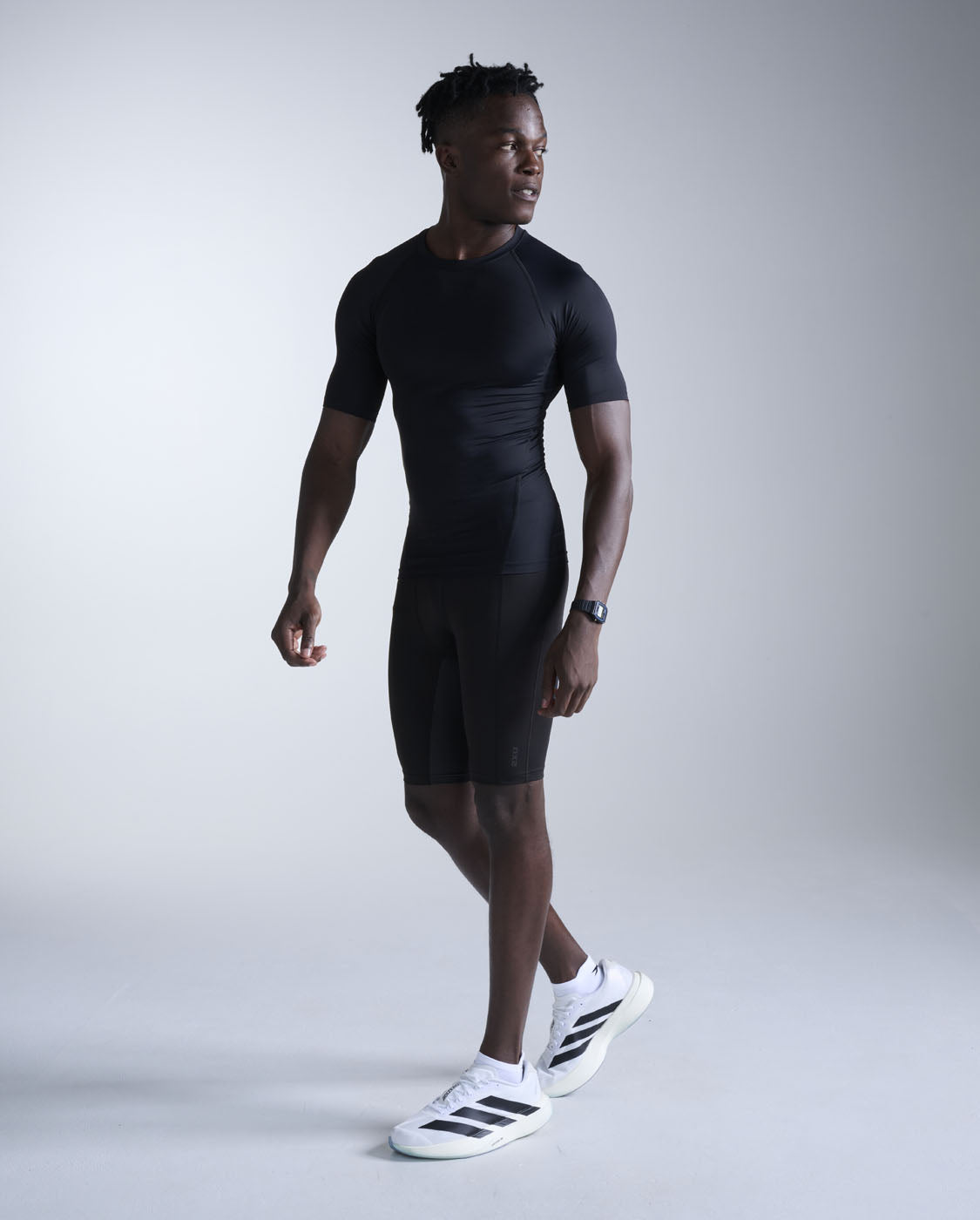 2xu-core-compression-short-sleeve-nero-maglia-compressione image 4