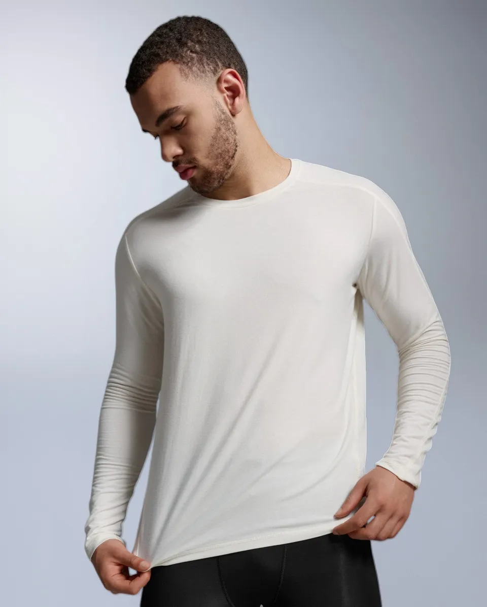 2xu-ignition-wool-long-sleeve-maglia-termica-uomo-lana image 1