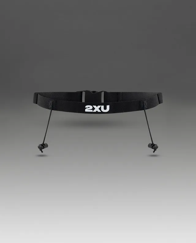 2xu-nutrition-race-belt-cintura-porta-pettorale-e-gel-nero image 1
