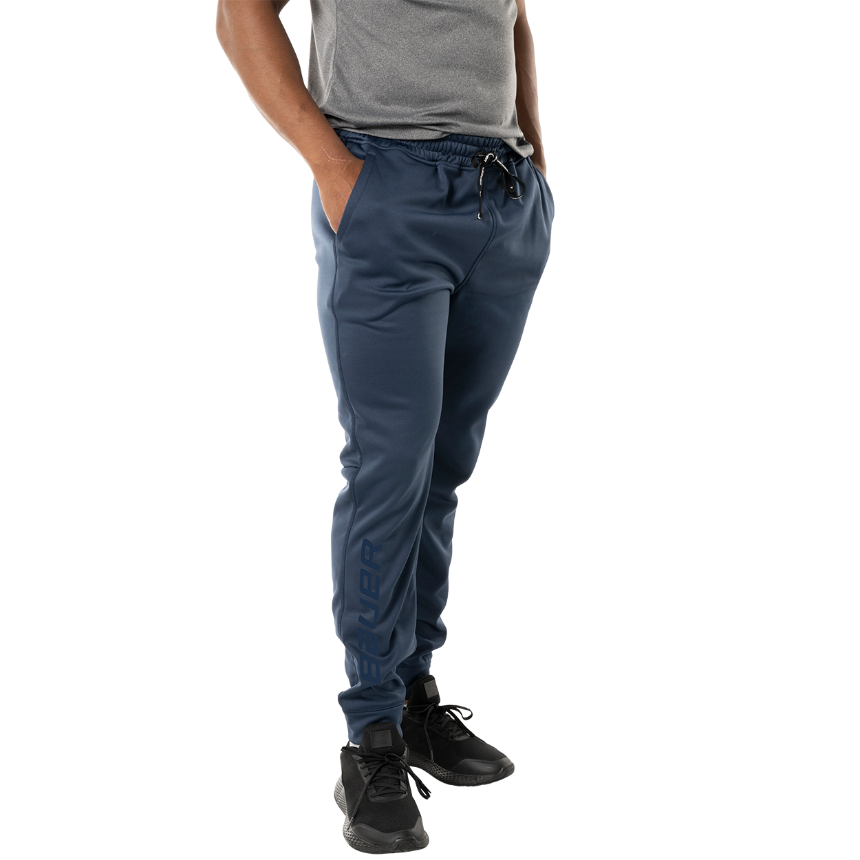 bauer-team-fleece-jogger-senior-pantaloni-tuta-hockey-adulto image 2
