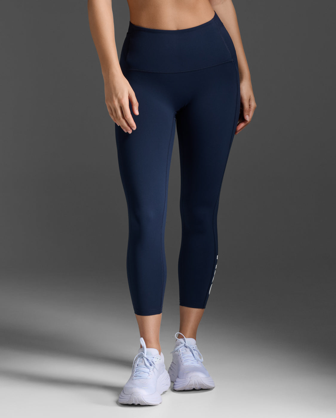 2xu-form-stash-hi-rise-compression-7-8-tights-con-tasche-donna-navy image 1