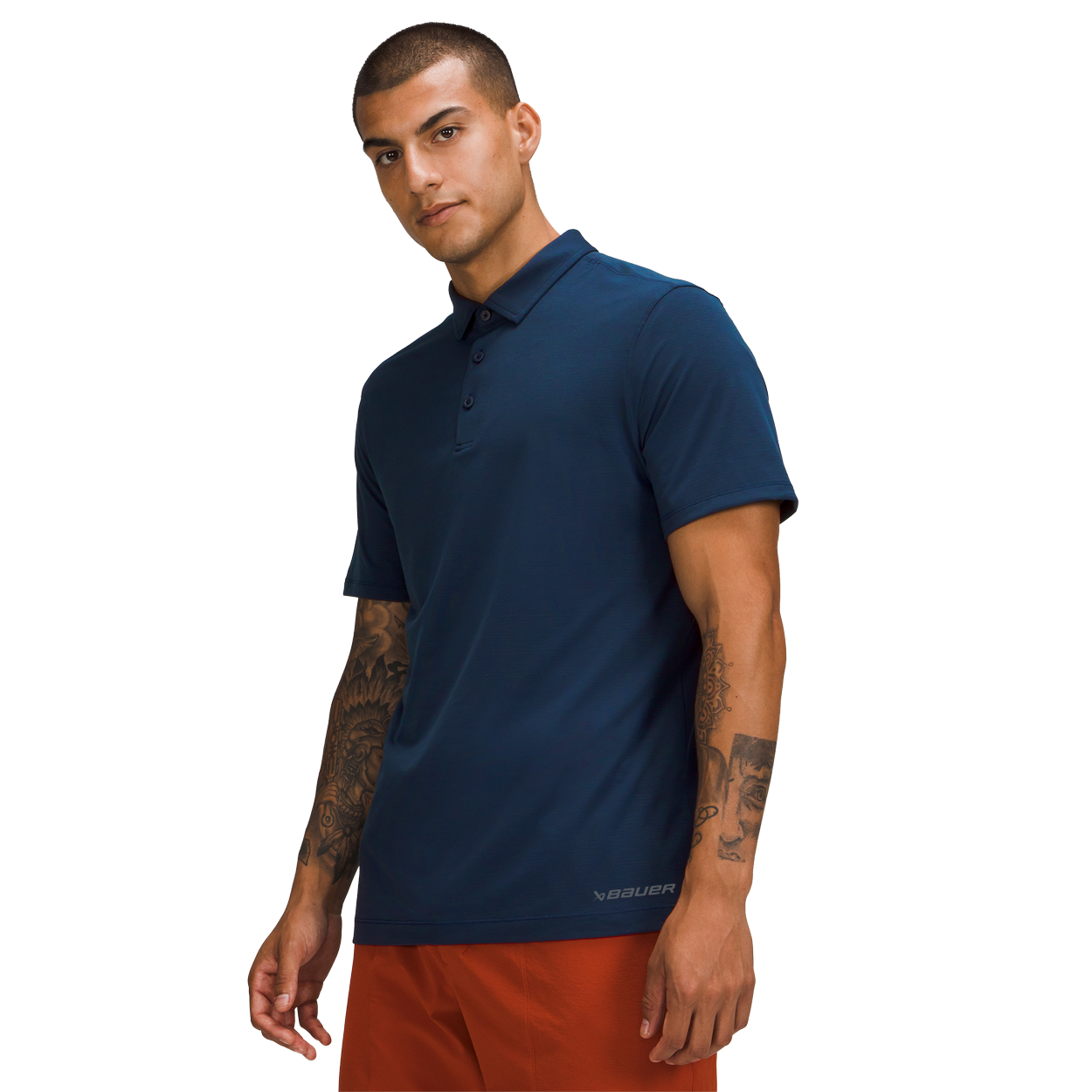 bauer-x-lululemon-evolution-polo-manica-corta-uomo-slim-fit image 1