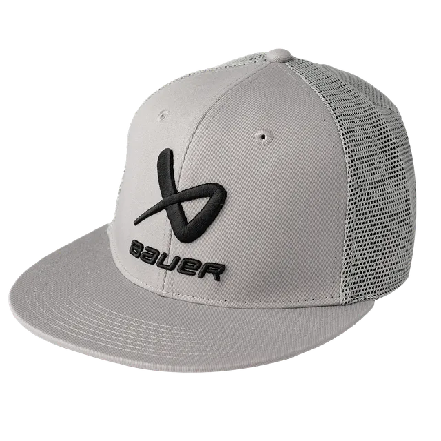 bauer-core-flatbrim-snapback-cappello-youth-nero image 1