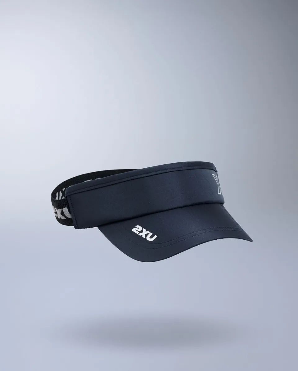 2xu-performance-visor-visiera-running-blu-unisex-2 image 1