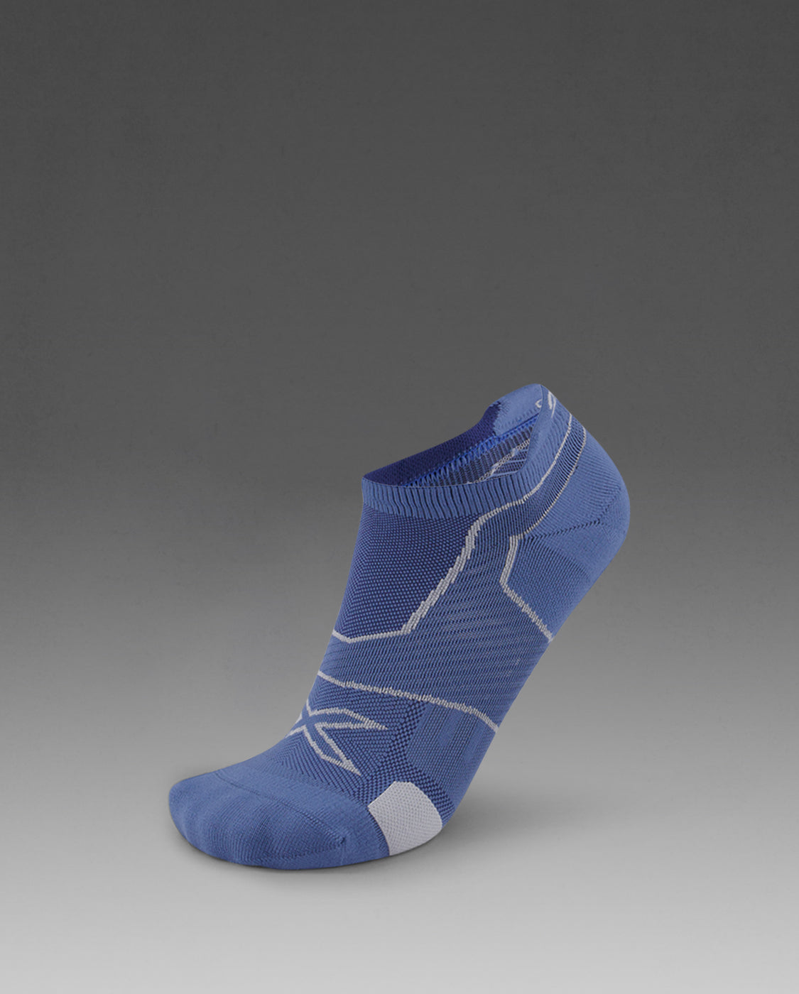 2xu-vectr-cushion-no-show-compression-socks-calze-running-corte image 1