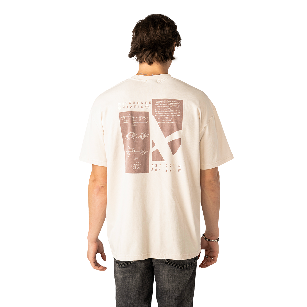 bauer-opal-boxy-tee-senior-t-shirt-boxy image 4