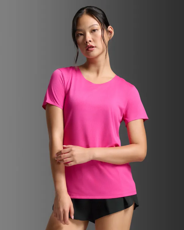 2xu-light-speed-tech-tee-donna-maglia-running-rosa image 1