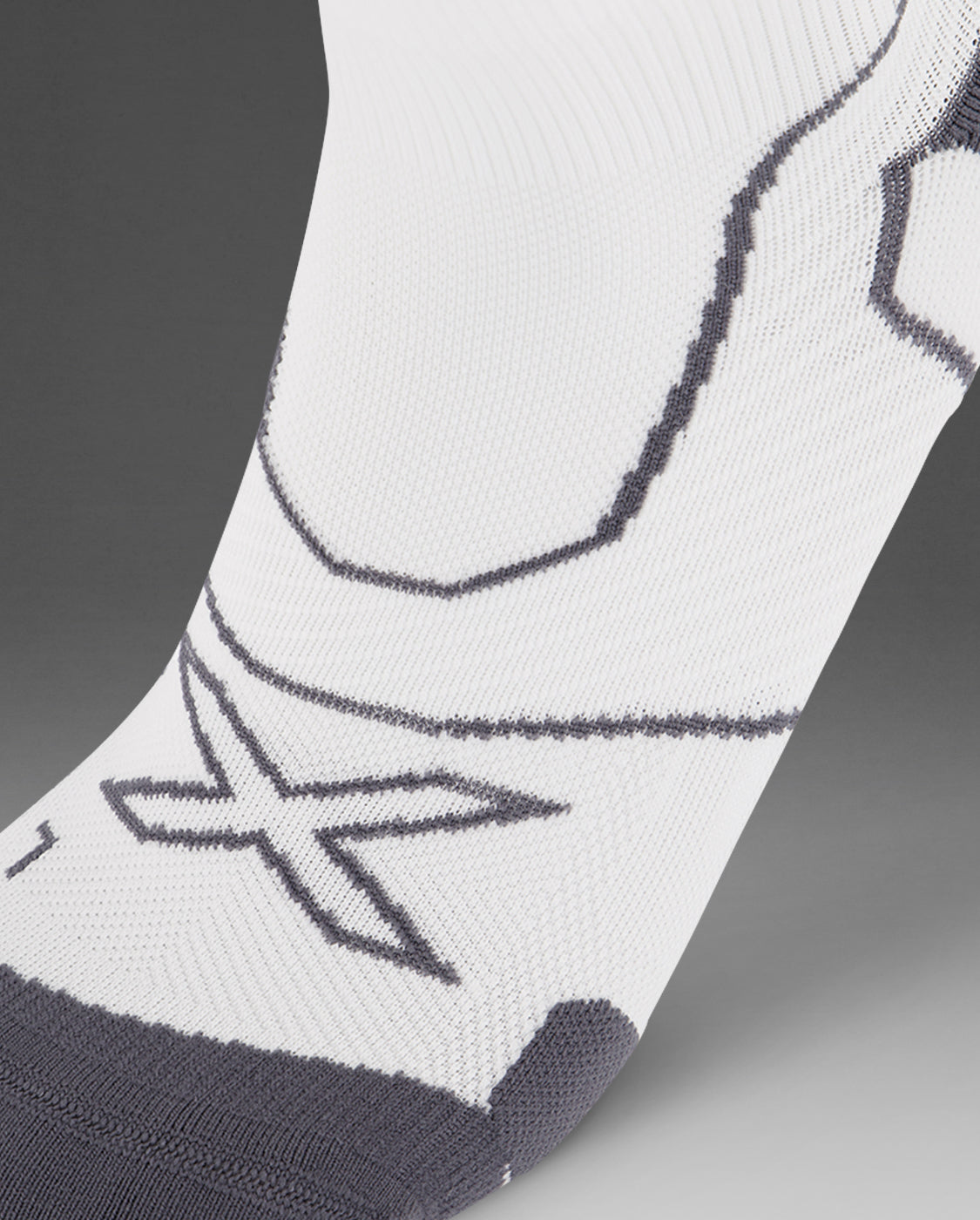 2xu-vectr-cushion-1-4-crew-calze-compressione-running image 2