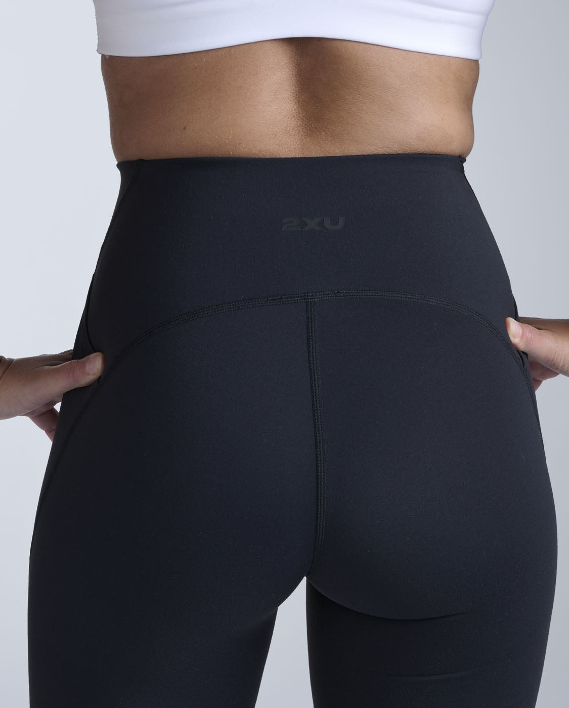 2xu-flex-hi-rise-compression-tights-nero-leggings-compressivi-vita-alta image 4
