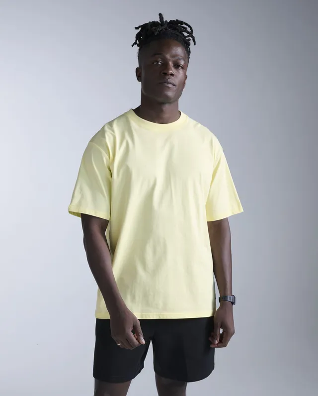 2xu-ez-oversized-organic-cotton-tee-t-shirt-uomo-gialla image 1