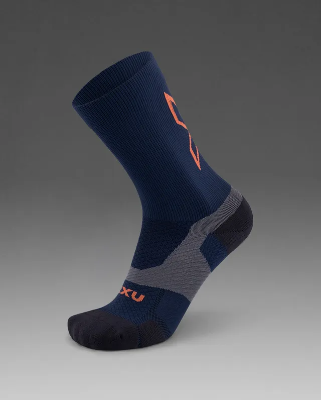 2xu-vectr-light-cushion-crew-socks-calze-running-compressione-moderata image 1