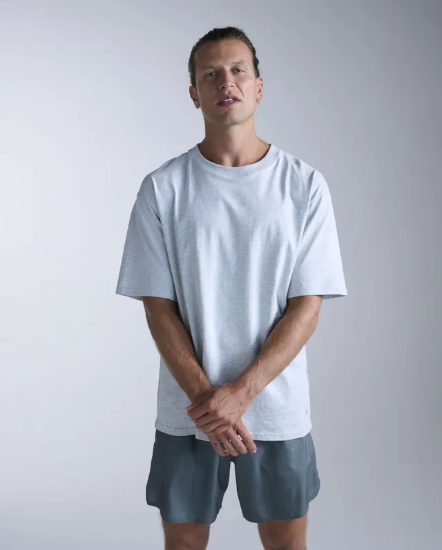 2xu-ez-oversized-organic-cotton-tee-t-shirt-unisex-grigio image 1