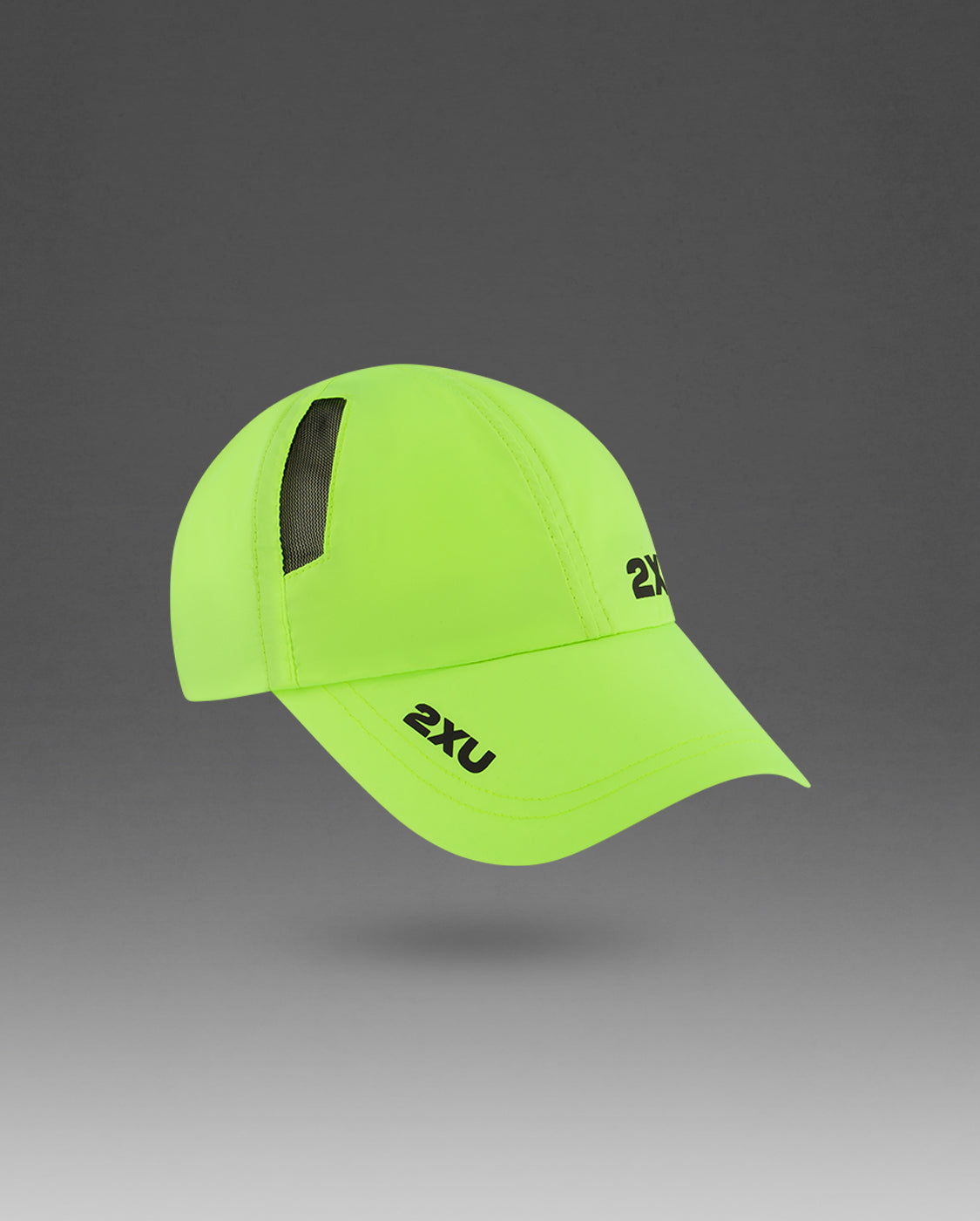 2xu-run-cap-cappellino-running-giallo-fluo-unisex image 1