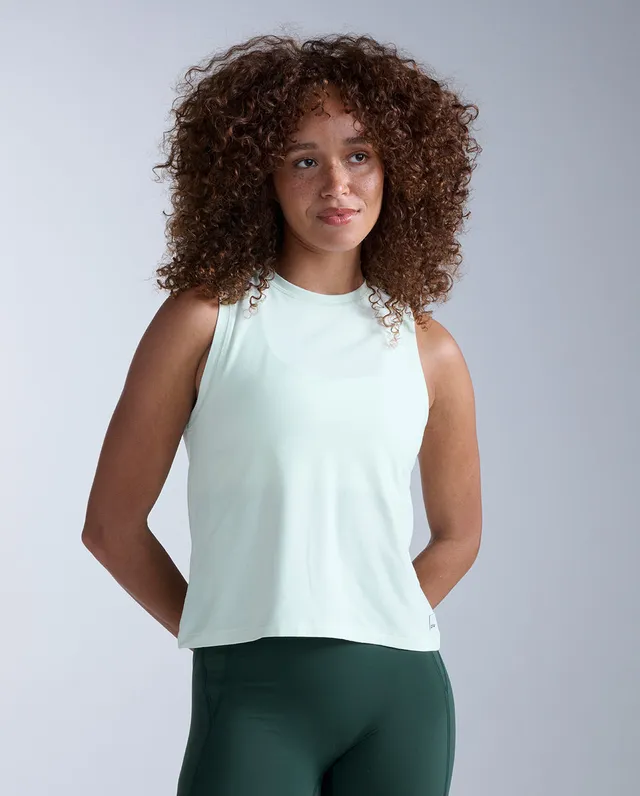2xu-form-soft-jersey-relaxed-tank-canotta-training-verde image 1