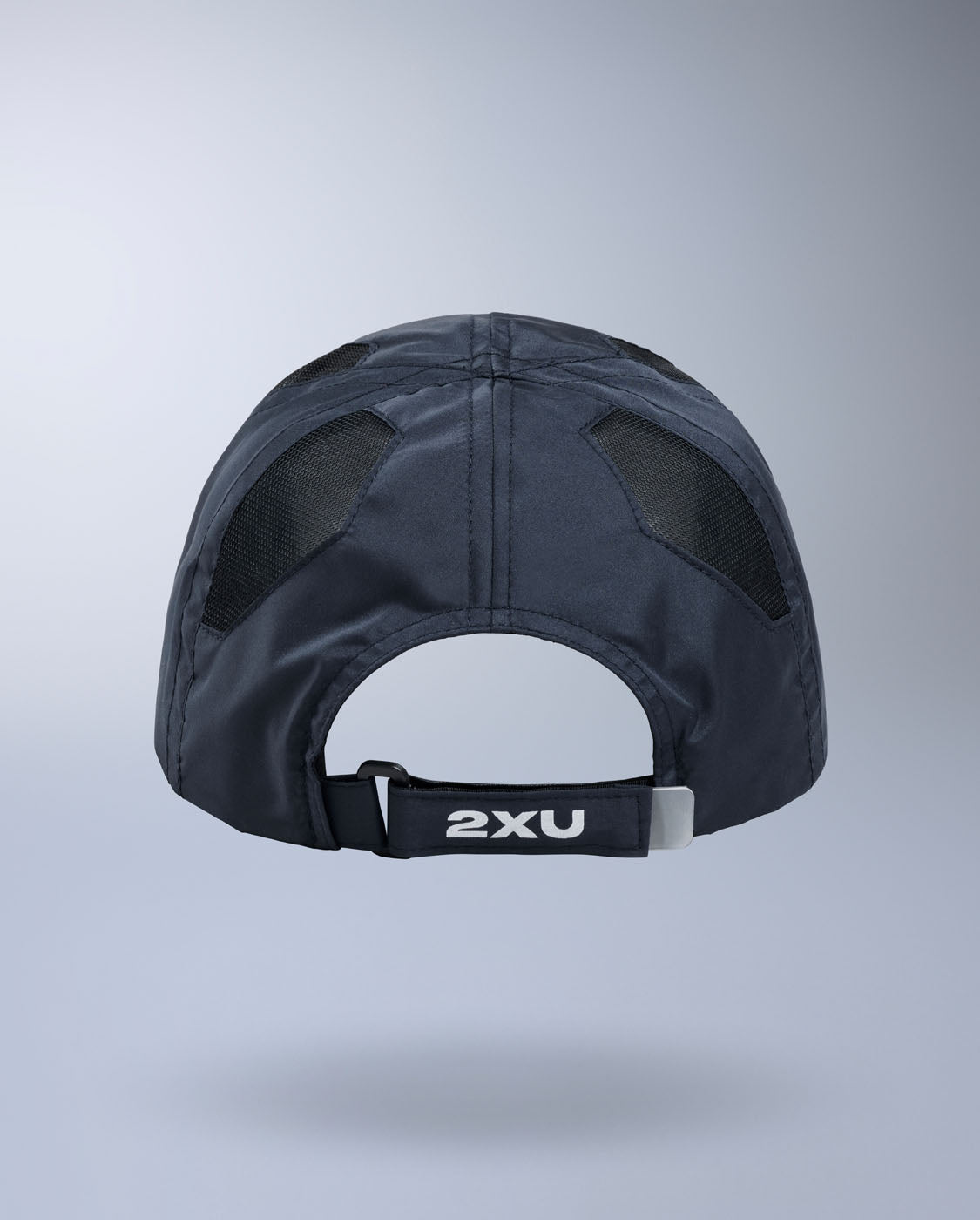2xu-run-cap-cappellino-running-unisex-blu-6-pannelli image 3