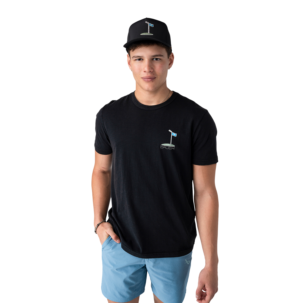 bauer-flagstick-maglietta-grafica-golf-collection-uomo image 1