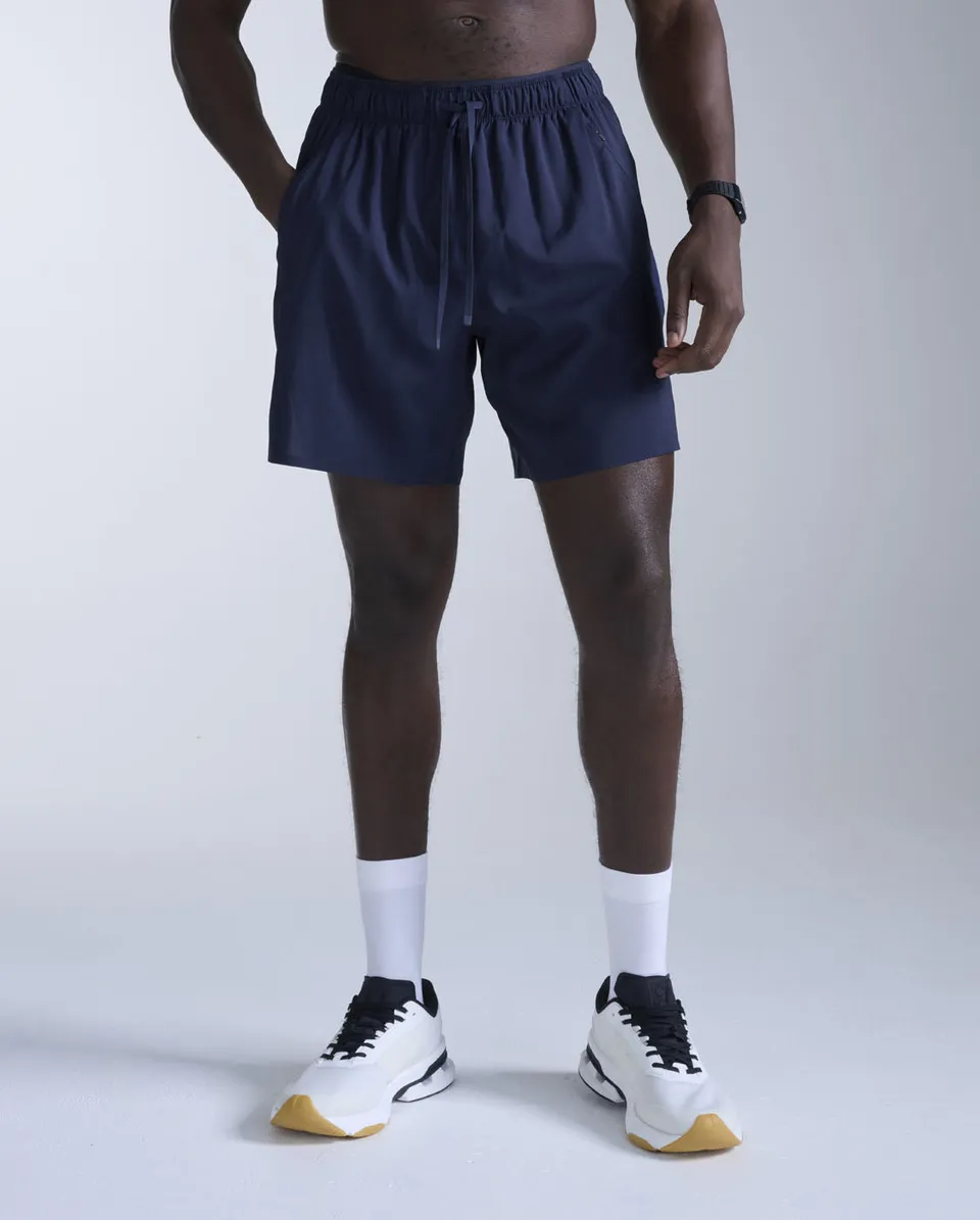 2xu-motion-shorts-uomo-7-pollici-non-foderati-blu-navy image 1