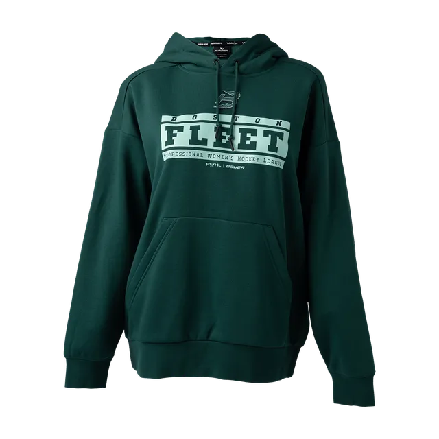 bauer-pwhl-felpa-con-cappuccio-donna-boston image 1