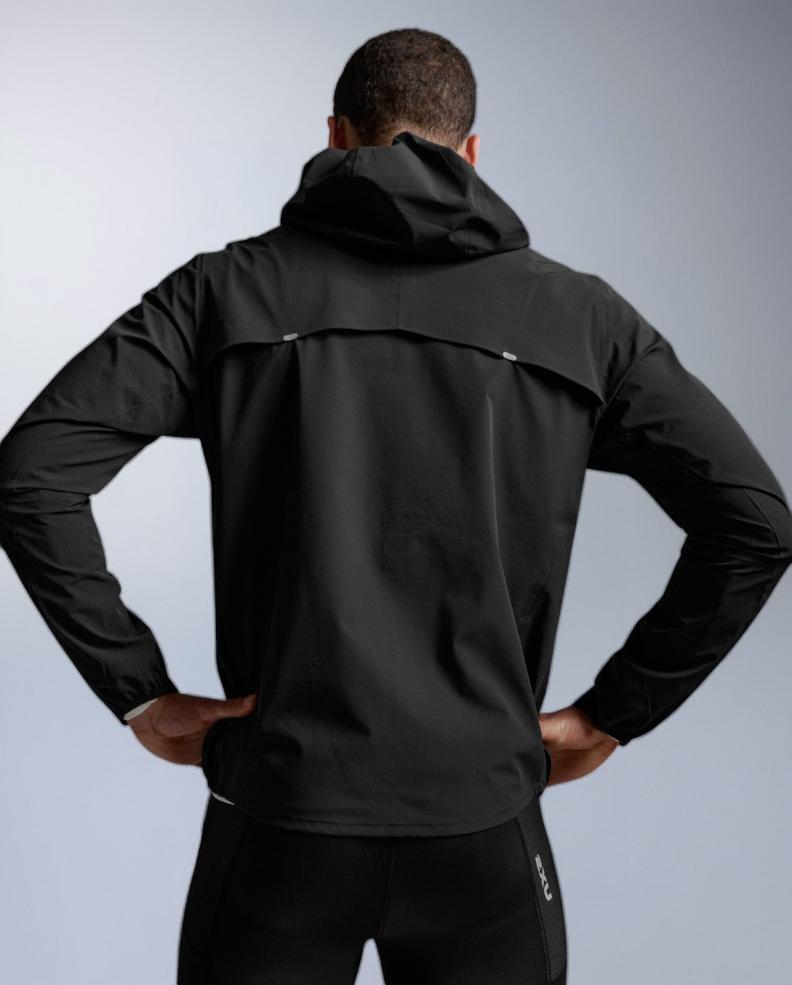 2xu-ignition-shield-soft-shell-jacket-uomo-giacca-running-impermeabile-nera image 3