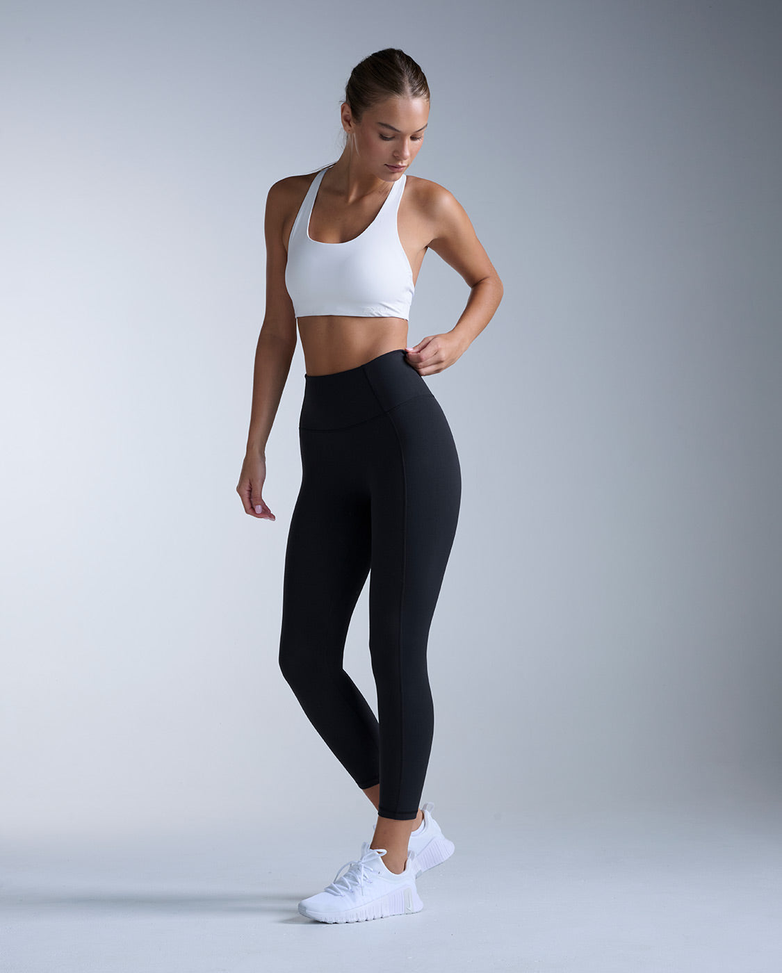 2xu-fluid-hi-rise-7-8-tights-donna-neri-leggings-modellanti image 6