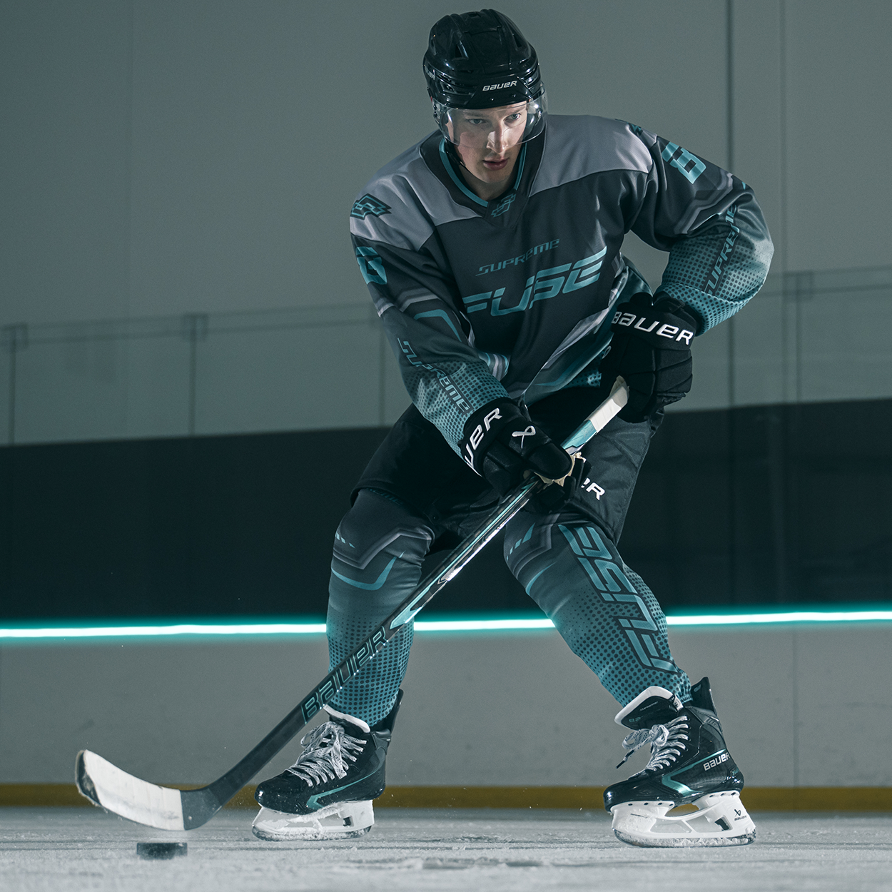 bauer-supreme-fuse-grip-bastone-hockey-junior image 2