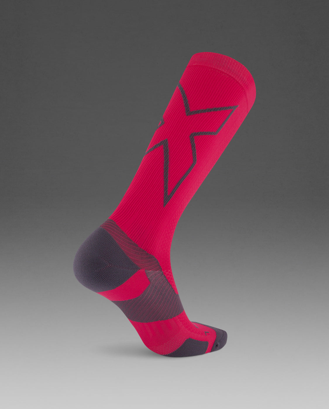 2xu-vectr-light-cushion-full-length-compression-socks-running image 3