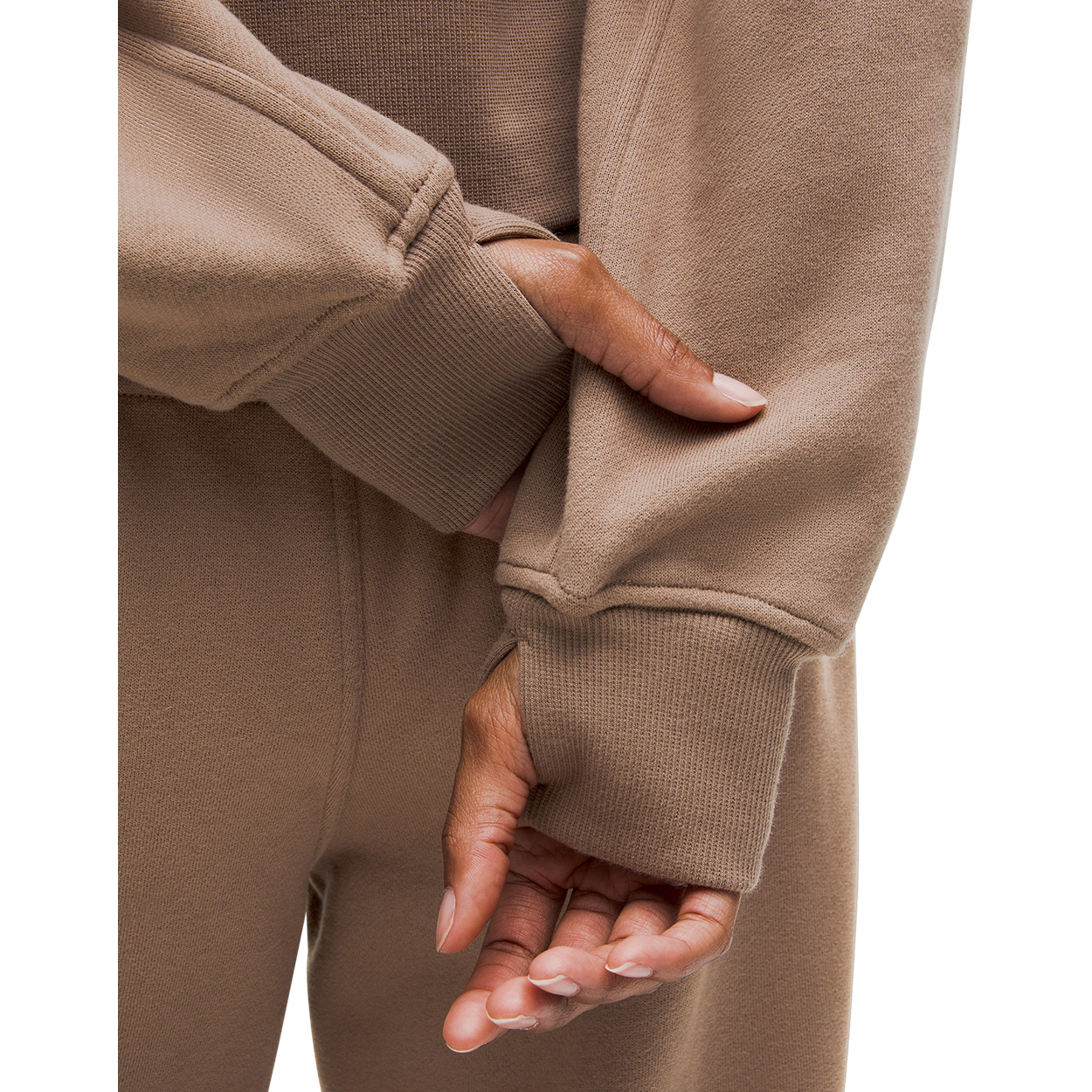 bauer-x-lululemon-scuba-felpa-donna-con-mezza-zip image 2