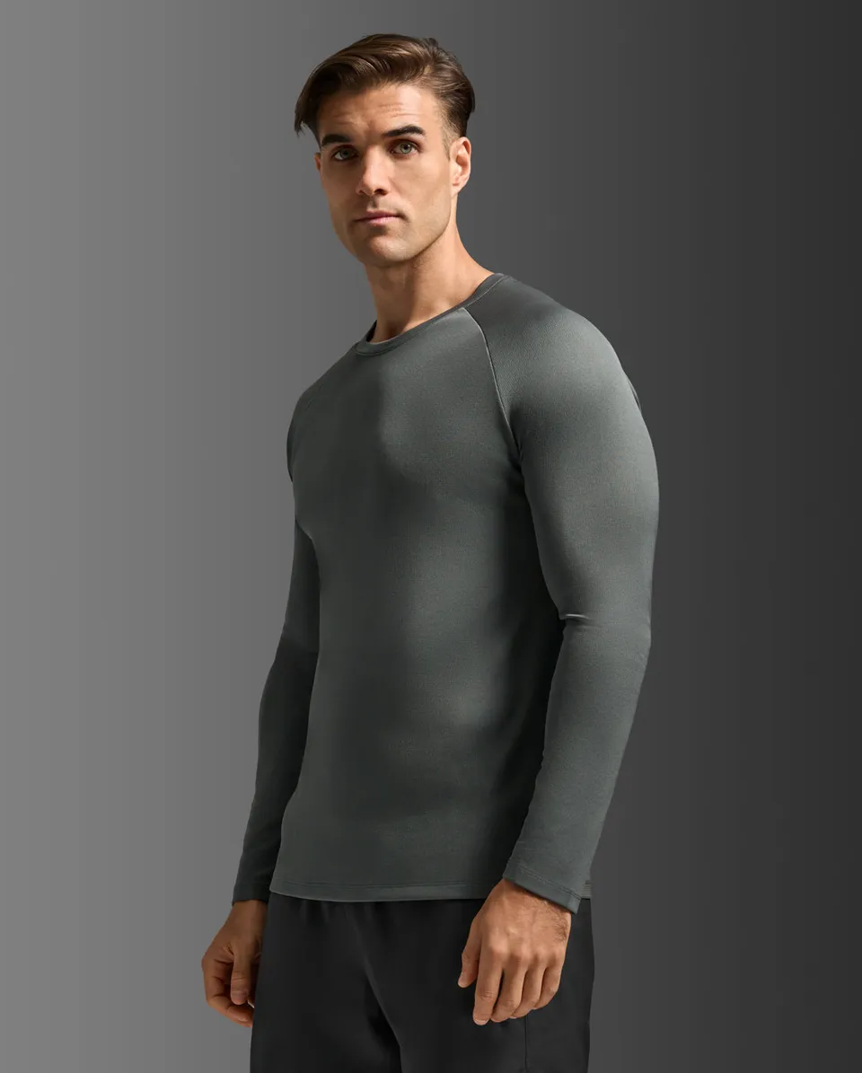 2xu-aero-long-sleeve-mesh-maglia-running-manica-lunga image 1