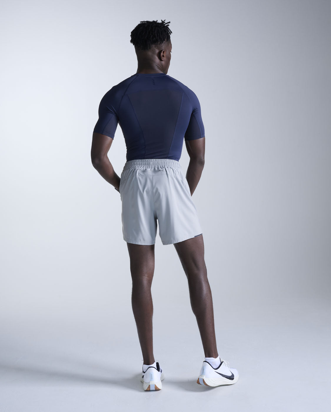 2xu-core-compression-short-sleeve-maglia-compressiva-blu image 3