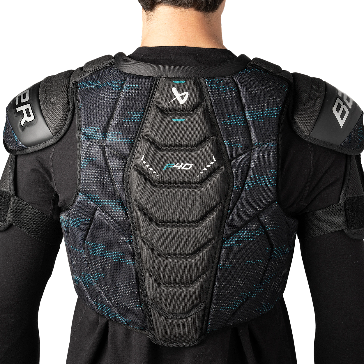 bauer-supreme-f40-junior-spallaccio-hockey-su-ghiaccio image 2