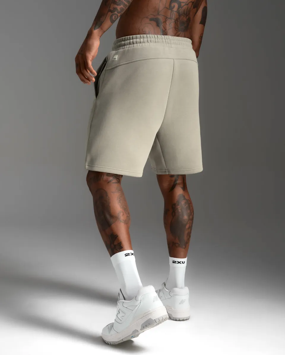 2xu-commute-smooth-spacer-shorts-shorts-beige-unisex image 1