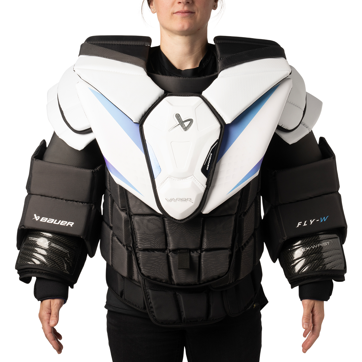 bauer-vapor-fly-w-chest-protector-pettorina-portiere-donna image 1