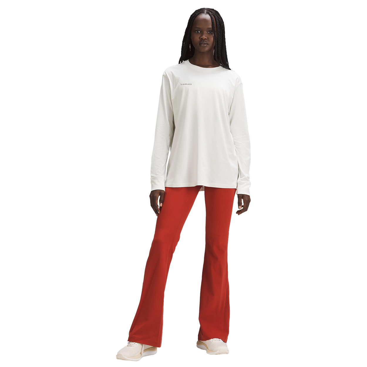 bauer-x-lululemon-all-yours-maglia-manica-lunga-donna-cotone-pima-relaxed-fit image 2