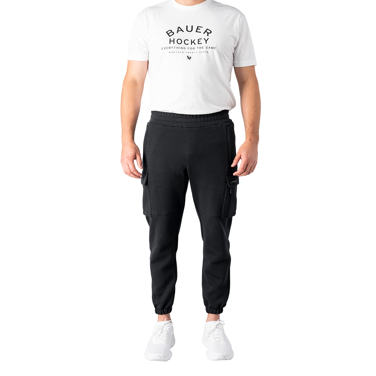 bauer-cargo-pant-uomo-pantalone-cargo-5-tasche image 1