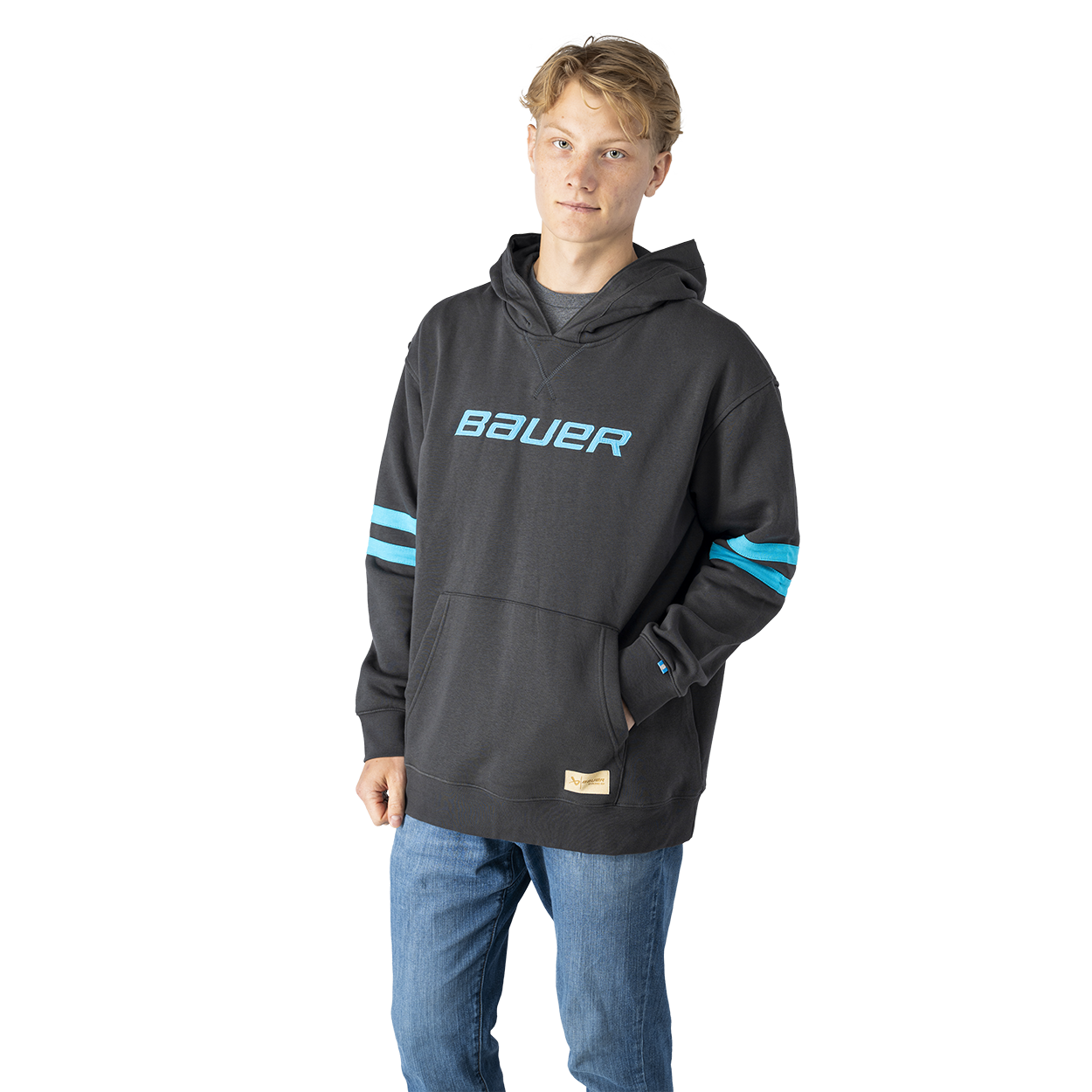 bauer-fuse-jersey-hoodie-senior-felpa-hockey-lifestyle image 3