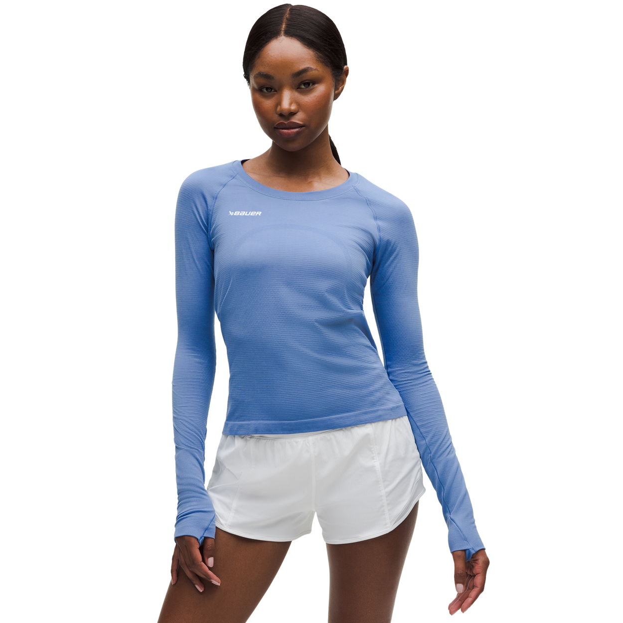 bauer-x-lululemon-swiftly-top-manica-lunga-donna image 1