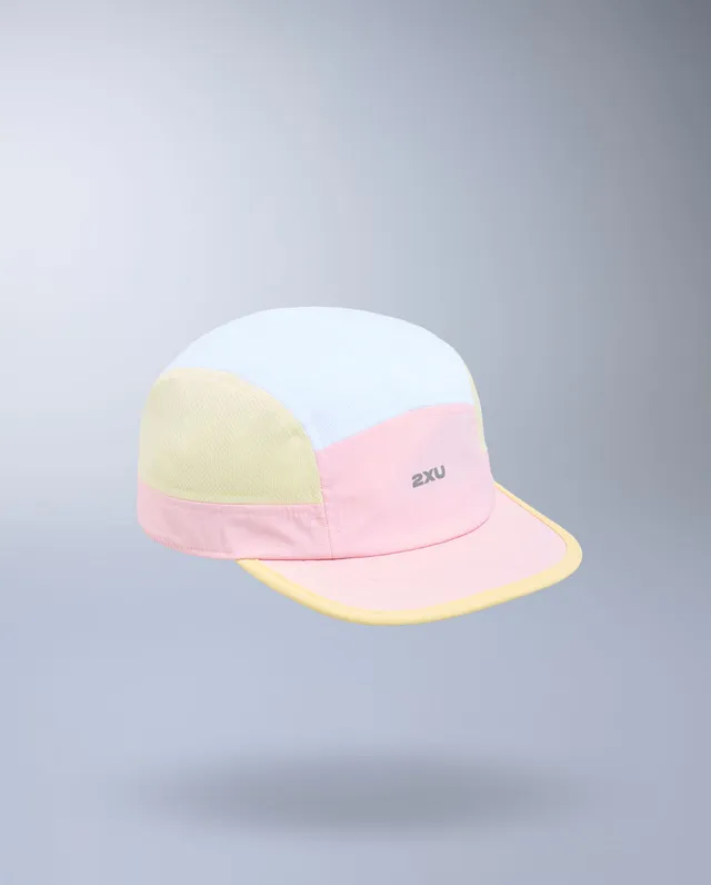2xu-light-speed-small-cap-unisex-cappellino-running-rosa image 1