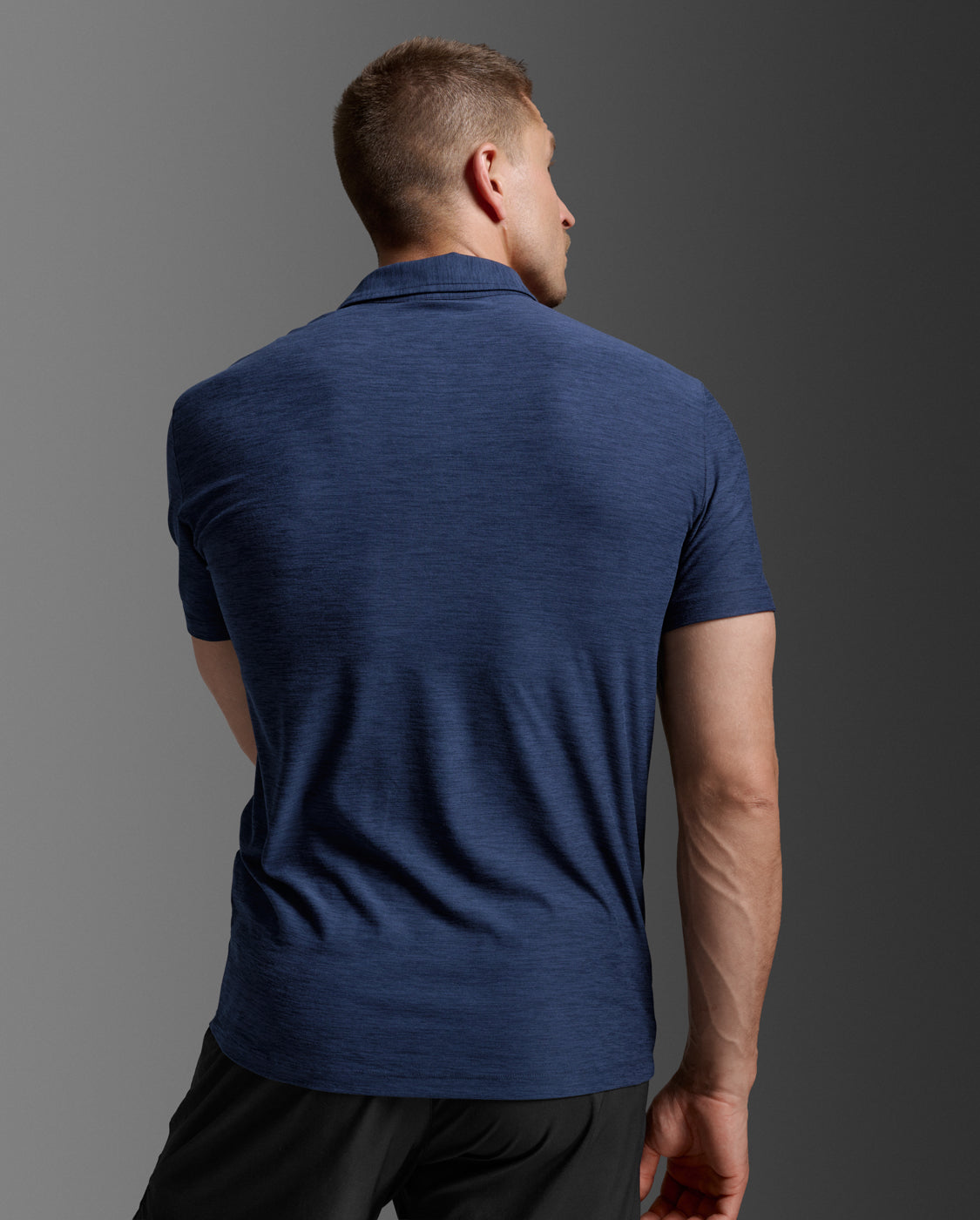 2xu-signature-polo-polo-training-uomo-blu-navy image 7