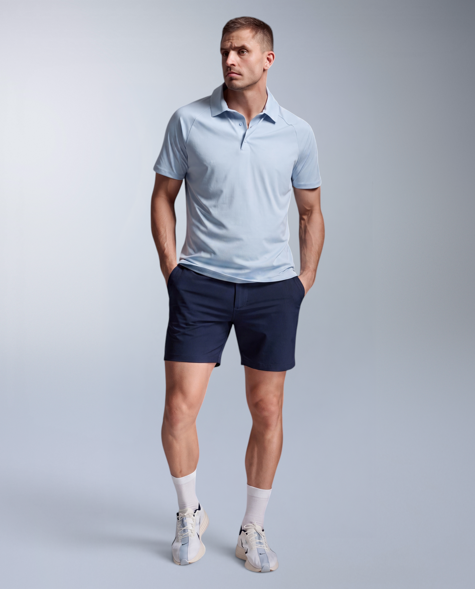 2xu-signature-hybrid-shorts-pantaloncini-regular-blu-373f5b image 2