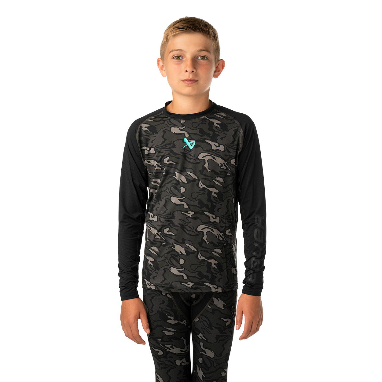 bauer-camo-performance-baselayer-manica-lunga-youth-intimo-tecnico image 1