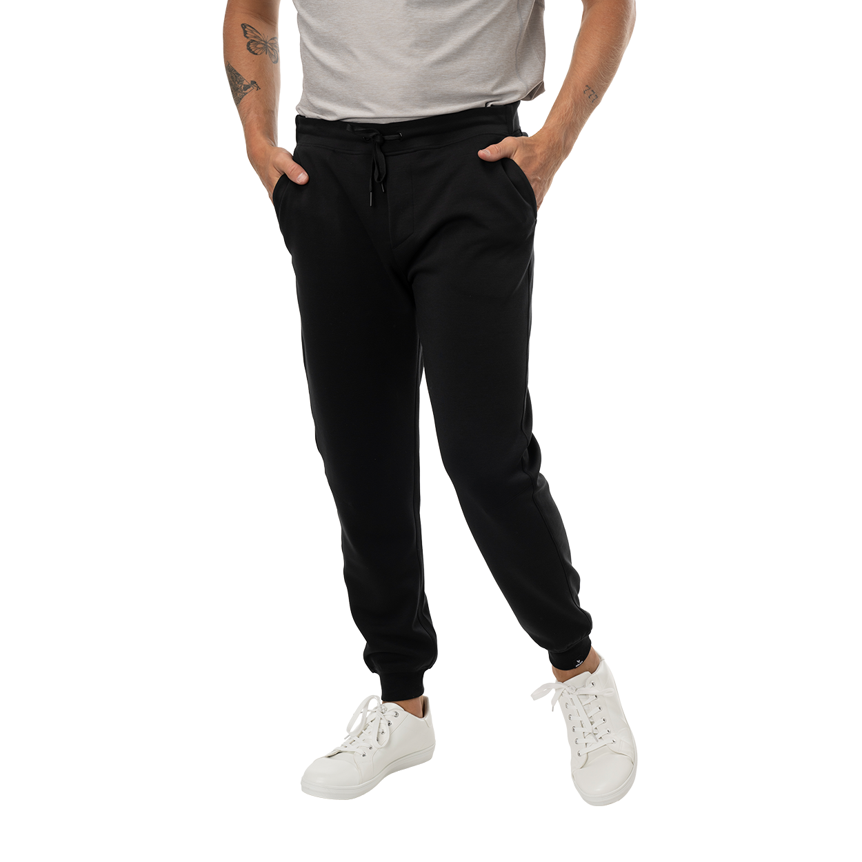 bauer-flc-core-lay-low-knit-jogger-senior-pantaloni-tuta image 1