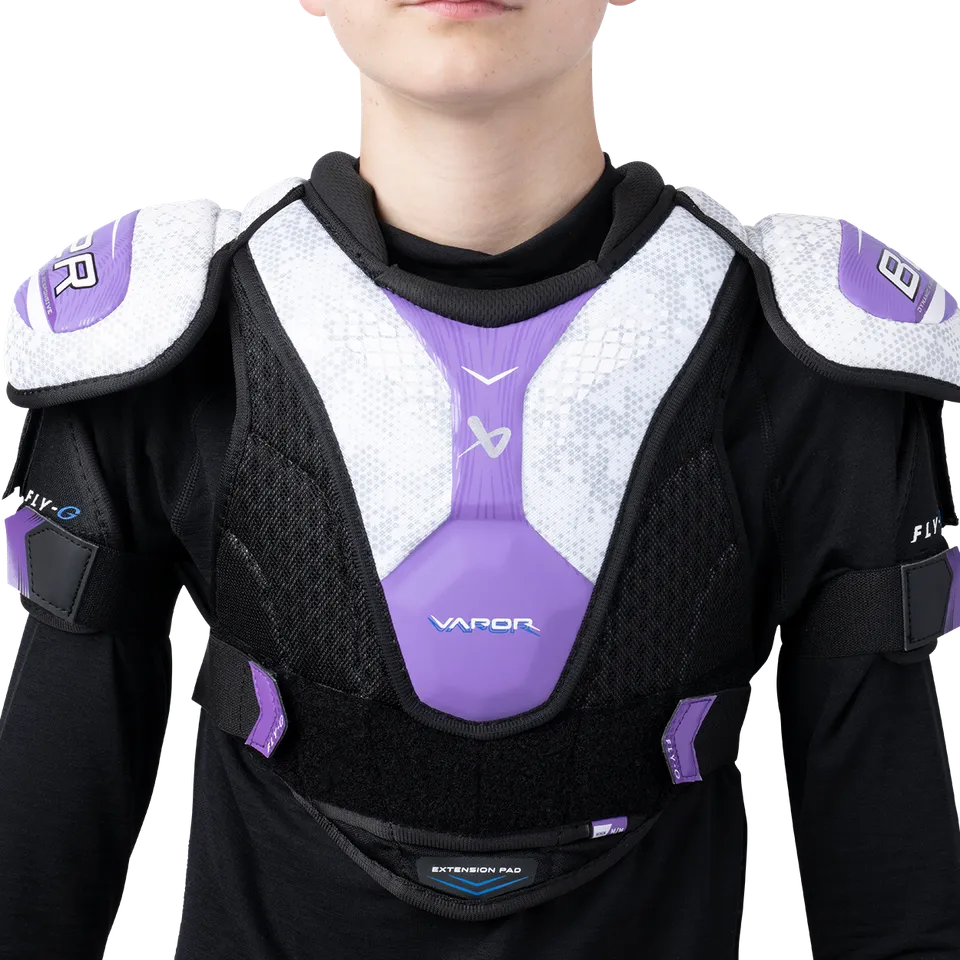 bauer-vapor-fly-g-paraspalle-hockey-ghiaccio-junior-donna image 1